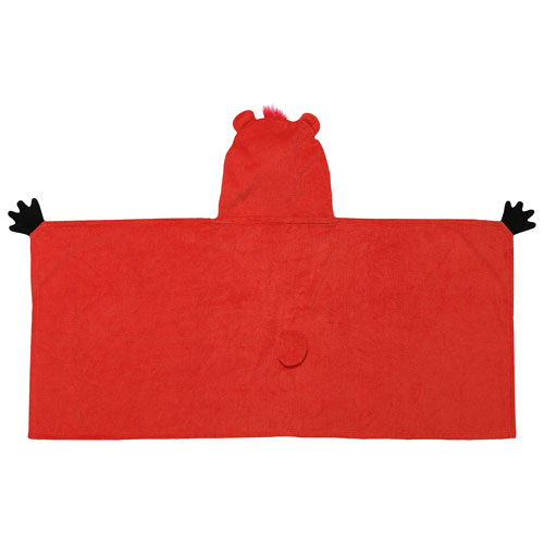 Serviette éponge moelleuse à capuchon pour enfants de ZOOCCHINI - 2 ans et plus - Ours