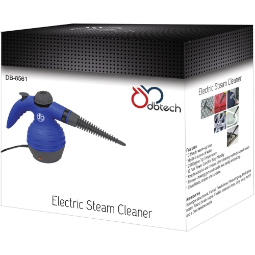 Nettoyeur à vapeur sous pression à main polyvalent pour enlever les taches, les rideaux, les crevasses, le contrôle des punaises de lit, les sièges