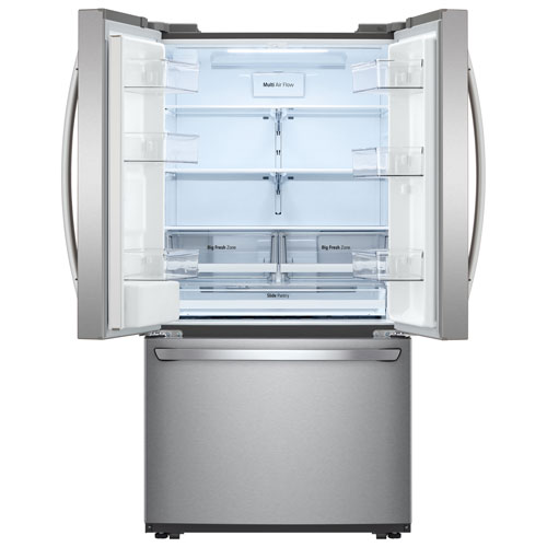LG 36" 29 Cu. Ft. French Door Refrigerator with Water Dispenser (LRFWS2906S) - Stainless Steel