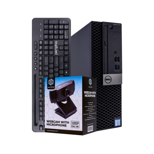 DELL  Refurbished (Good) - 5050 Intel I5 8GB 240GB SSD Windows 10 Pro Wifi Desktop PC