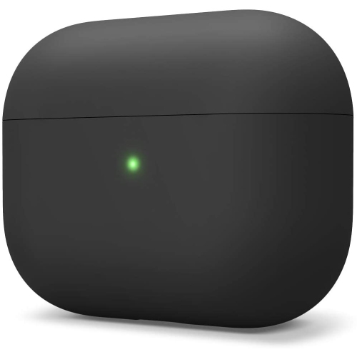 ELAGO  Liquid Hybrid Case Compatible With Airpods Pro Case, Triple Layer Protection, Protective Hard Case Cover, Shock-Absorbing, Matte [Black]