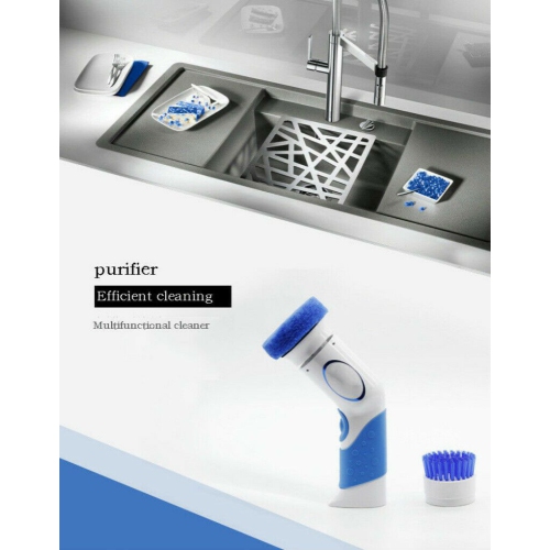 ISTAR Hand Electric Dishwasher Mini Dishes Washing Scrubber Machine Kitchen Bathroom Dishwashing Cleaner Cleaning Brush With brush head