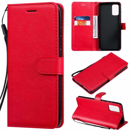 [CS] Samsung Galaxy A52 5G Case, Magnetic Leather Folio Wallet Flip Case Cover with Card Slot, Red