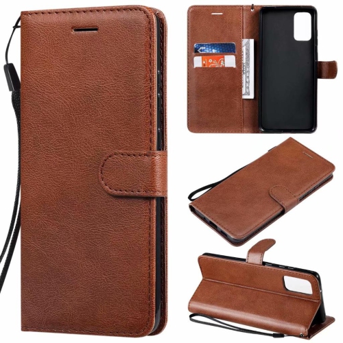 [CS] Samsung Galaxy A32 5G Case, Magnetic Leather Folio Wallet Flip Case Cover with Card Slot, Brown