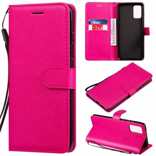 [CS] Samsung Galaxy A52 5G Case, Magnetic Leather Folio Wallet Flip Case Cover with Card Slot, Hot Pink