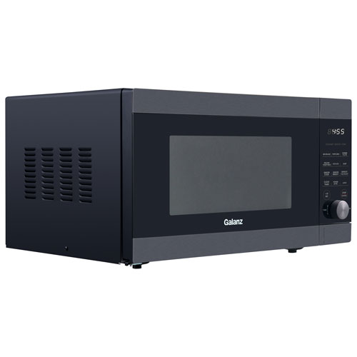 Galanz ExpressWave 1.4 Cu. Ft. Microwave (GSWWD14S2S11) - Black Stainless Steel