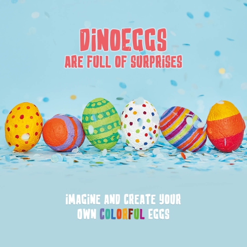 JITTERYGIT Dinosaur Toys for Boys and Girls - 12 Digging Eggs Game - STEM Kids Activities Toys - Easter Eggs for Kids - Best Dinosaur Gifts for Boys