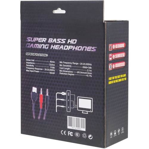 Super bass hd online gaming headphones