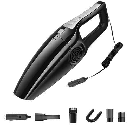 ISTAR Portable 120W 3600mbar 12V Mini Car Vacuum Cleaner Suction Car Wet And Dry dual-use Vacuum Cleaner Handheld Car Vacuum Cleaner for Cleaning Car