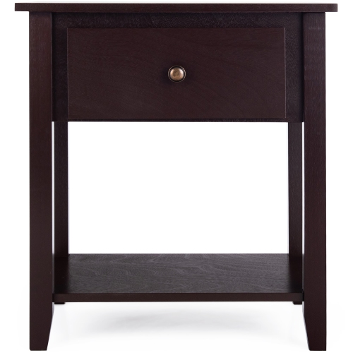 Costway Nightstand Beside Table Chest Sofa Table End Table Accent Table