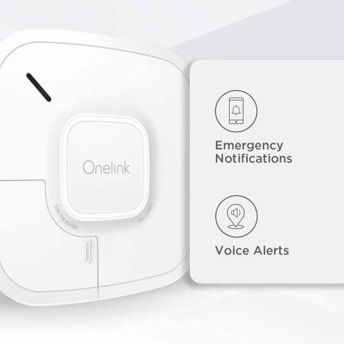 First Alert Onelink Wi-Fi Smoke & CO Alarm - Brand New - White