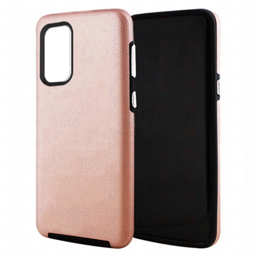 【CSmart】 Slim Fitted Hybrid Hard PC Shell Shockproof Scratch Resistant Case Cover for Samsung Galaxy A32 5G, Rose Gold