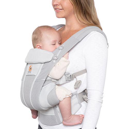 Ergobaby Omni Breeze Four Position Baby Carrier - Pearl Grey
