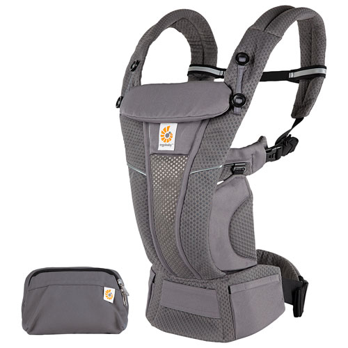 Brand New!!Ergo baby Four Position 360 Carrier Cool Air Mesh Carbon Gray 