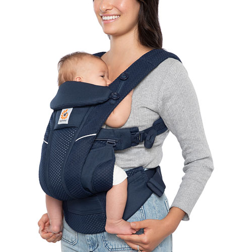 Ergobaby Omni Breeze Four Position Baby Carrier - Midnight Blue