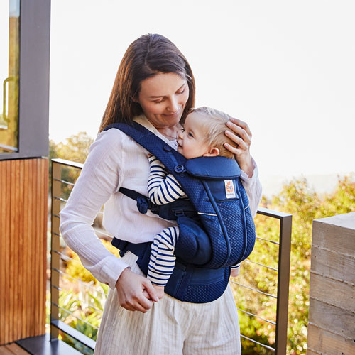 Ergobaby Omni Breeze Four Position Baby Carrier - Midnight Blue
