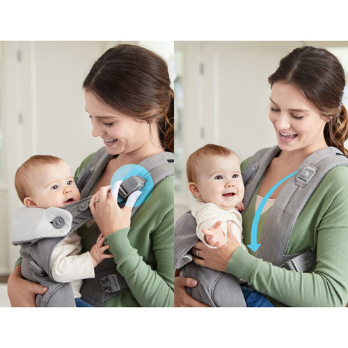 Graco Cradle Me Four Position Baby Carrier - Mineral Grey