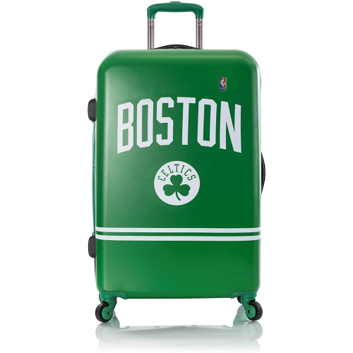 NBA Basketball Boston Celtics Spinner Luggage Set - 2 pcs Carry On Trolley Suitcase