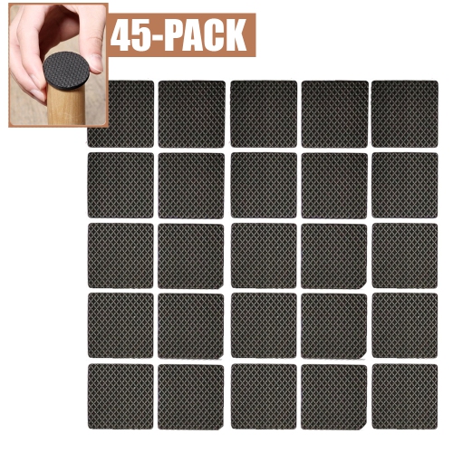 Istar Non Slip Felt Furniture Pads Great Best Grippers Rubber Feet Floor Protectors Skid For Keep In Place 45 Pack Square Canada Istar Non Slip Felt Furniture Pads, Best Pads For Furniture Feet