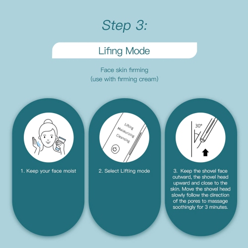 ISTAR Ultrasonic Skin Scrubber Spatula, Blackhead Remover Pore Cleaner with 4 Modes, Facial Scrubber Spatula, Comedones Extractor for Facial Deep