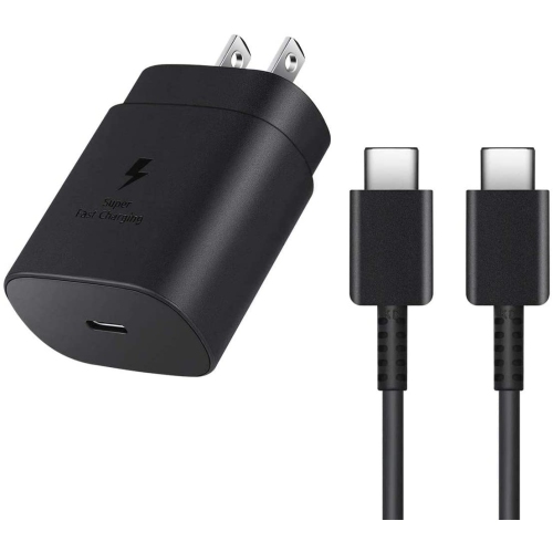 Cableshark Samsung Compatible Usb C Super Fast Charging Wall Charger 25w Pd With Type C Cable 5ft For Samsung Galaxy S21 S21 S21 Ultra S S S Ultra Note Note Ultra Note 10 Note10 Best Buy Canada