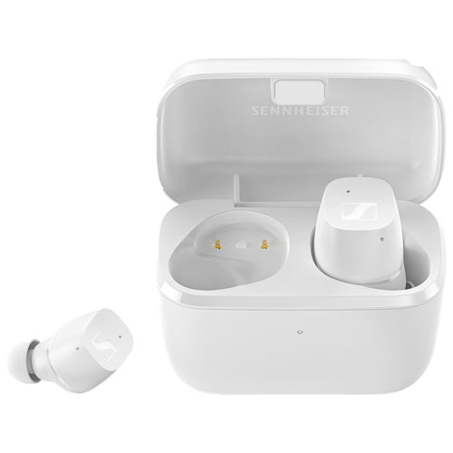 Sennheiser CX True Wireless In-Ear Sound Isolating Headphones - White