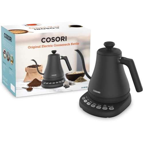 COSORI CO108-NK Electric Gooseneck 5 Variable Presets Pour Over Kettle & Coffee Kettle - 0.8L