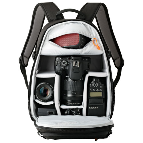Sac à dos d'appareil photo SLR numérique Tahoe BP 150 de Lowepro - Gris - Exclusivité Best Buy