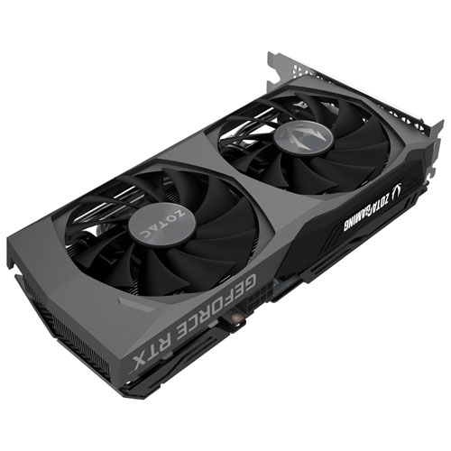 Carte graphique NVIDIA GeForce RTX 3060 Twin Edge OC de ZOTAC avec mémoire GDDR6 de 12 Go