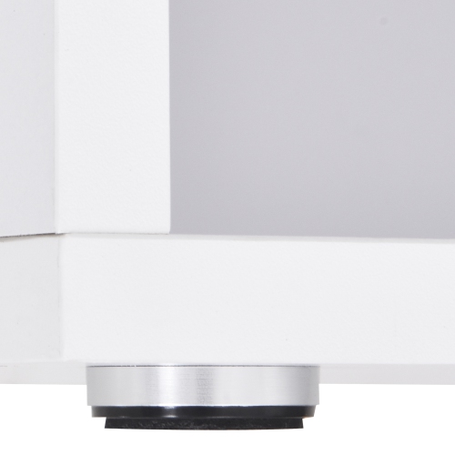 HOMCOM Shoe Bench, Entryway Bench with Padded Cushion PU Cover Hidden Storage for Hallway Living Room Bedroom, White