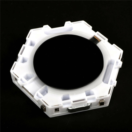 ISTAR Hexagon Wall Lights Touch Control Gaming Lights, DIY Creative Geometry Led Lights Panel with AC Adapter for Gaming Setup & Home Office Hotel