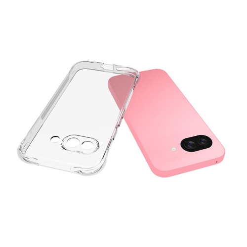 TopSave – Étui en caoutchouc de gel souple pour Pixel 9a de 6,3 po de Google, transparent