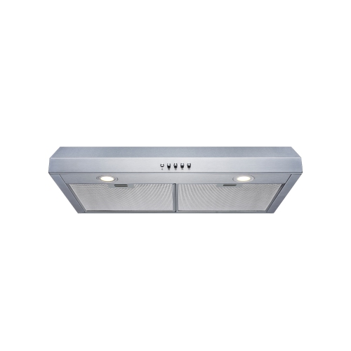 Blue Ocean 30 Inch RH806A 500 CFM Stainless Steel Under Cabinet Kitchen Range Hood with Convertible Duct