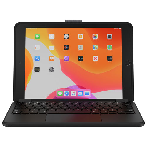 Brydge 10.2 MAX+ Wireless Keyboard Case with TrackPad for iPad 10.2" - Black