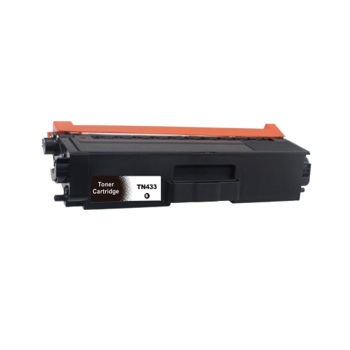 toner4u - 1PK BLACK Compatible TN-433,TN-433 Toner Cartridge for Brother TN433,TN436