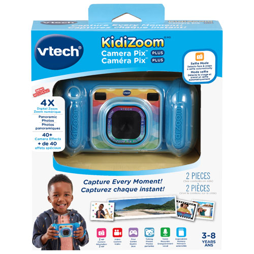 Appareil photo numérique KidiZoom Camera Pix Plus de VTech - Bleu