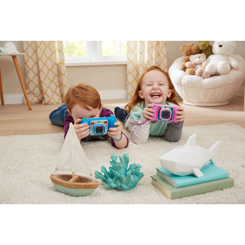 Appareil photo numérique KidiZoom Camera Pix Plus de VTech - Bleu