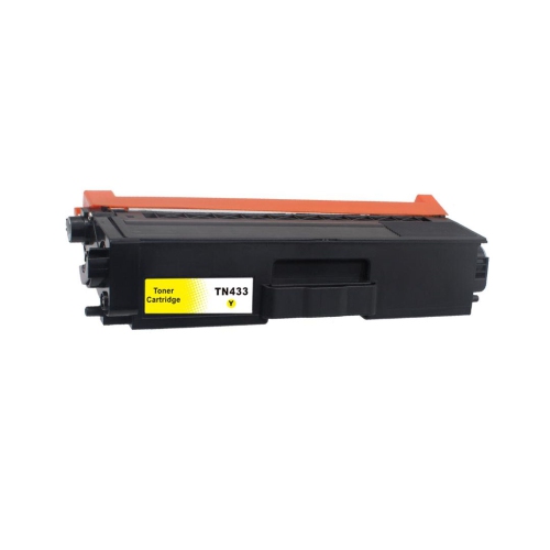 Toner4u - Cartouche de toner compatible avec TN-433, TN-436 jaune pour Brother TN433, TN436