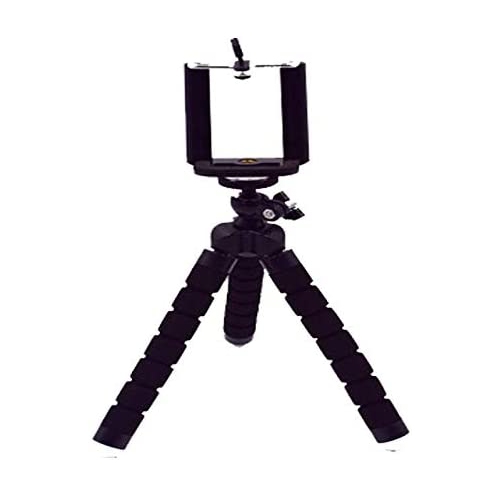 Flexible Mini Phone Tripod Sponge Octopus for Mobile & Camera, Red