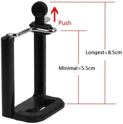 Flexible Mini Phone Tripod Sponge Octopus for Mobile & Camera, Black