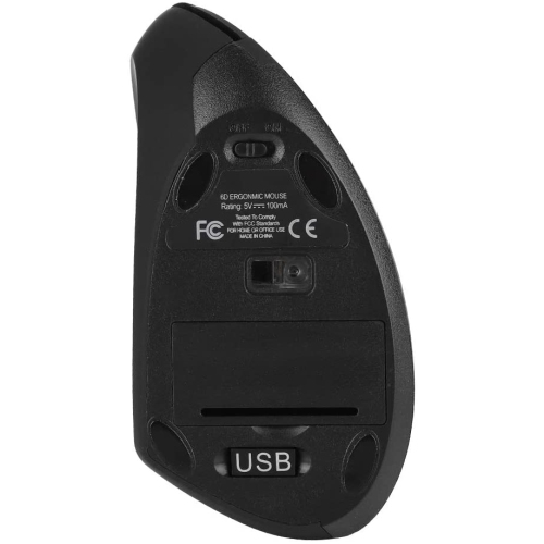 SAMA Wireless Vertical Mouse Left-Handed 2.4GHz USB Ergonomic