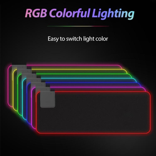 SAMA High quality extended large gaming mouse pads led RGB with 10w wireless charger