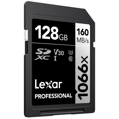 Lexar Professional 1066x 128GB 160MB/s SDXC UHS-I Memory Card