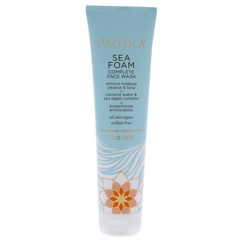 Sea Foam Complete Face Wash by Pacifica for Unisex - 5 oz Cleanser