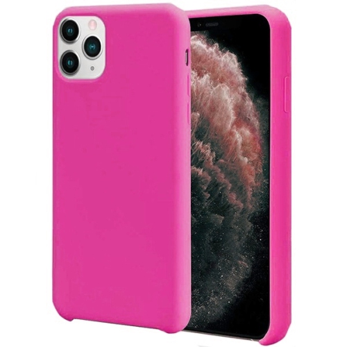 CSMART  【】 Premium Silm Soft Liquid Silicone Gel Rubber Back Case Back Cover for Iphone 11 Pro Max (6.5"), Hot In Pink