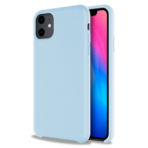 CSMART  "【】 Premium Silm Soft Liquid Silicone Gel Rubber Back Case Back Cover for Iphone 11 (6.1""), Light Blue"