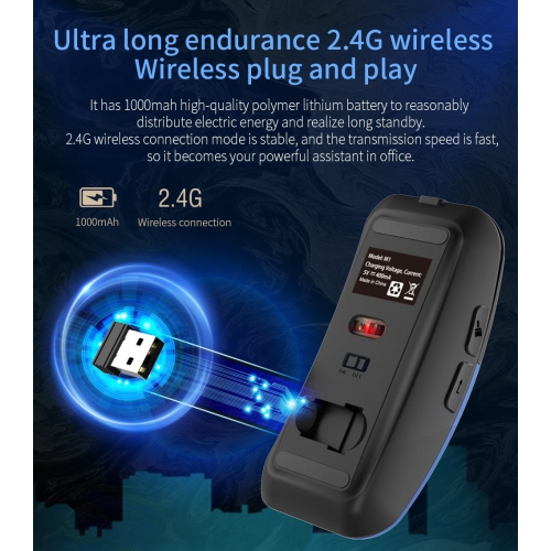 SAMA Intelligent Translation Mouse Blue color