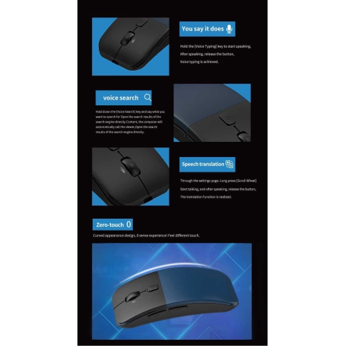 SAMA Intelligent Translation Mouse Blue color