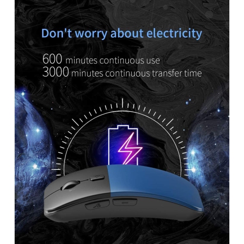 SAMA Intelligent Translation Mouse Blue color