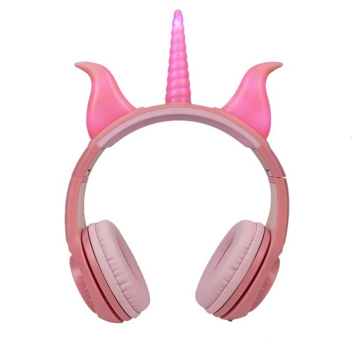 SAMA Kids light up cat ear Headset 3.5mm , Pink